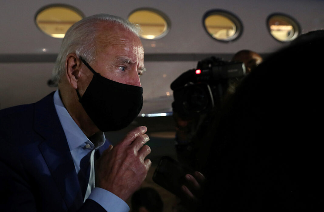 El candidato demócrata a la Casa Blanca, Joe Biden, durante su visita a Detroit, Michigan, EEUU. 9 de septiembre de 2020. REUTERS/Leah Millis