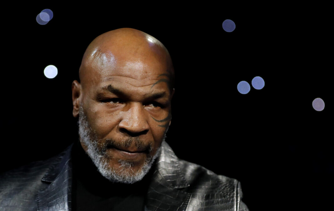 Foto de archivo del excampeón del mundo de boxeo Mike Tyson en Las Vegas.